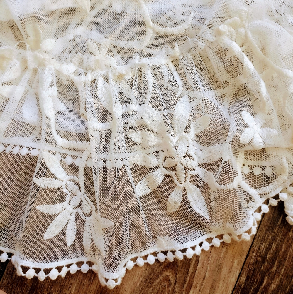 Bell Sleeve Sheer Top - Picture 4 of 6